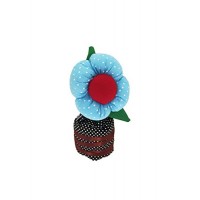 Fennco Handmade Fabric Flower Bamboo Charcoal Air Freshener Bag (Blue) - B01F9HFOL8